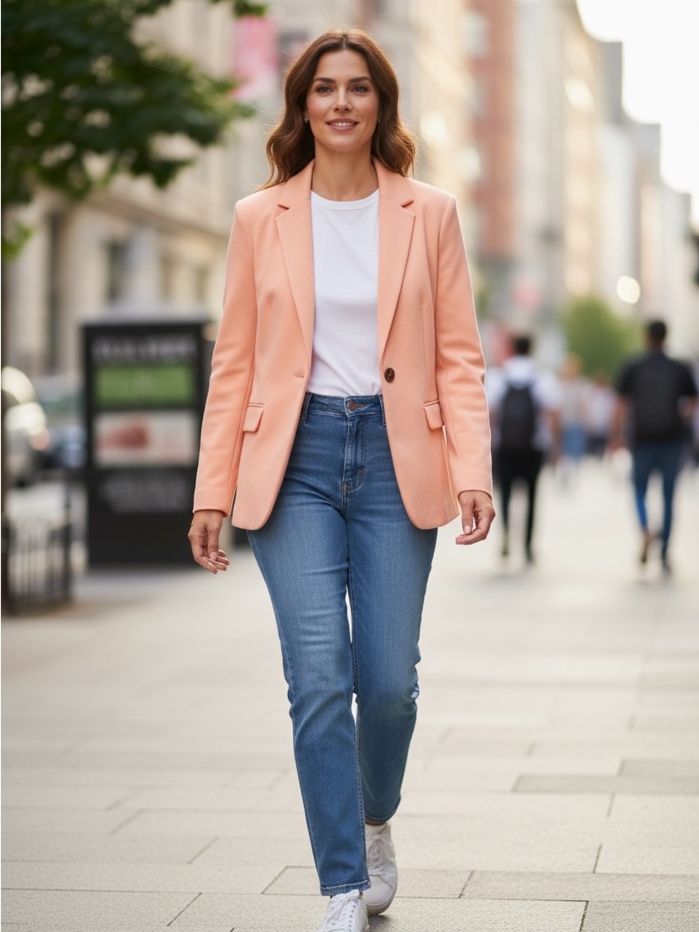 Talbots Aberdeen collection blazer, light pink sz 18w